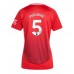 Maillot de foot Manchester United Harry Maguire #5 Domicile vêtements Femmes 2024-25 Manches Courtes